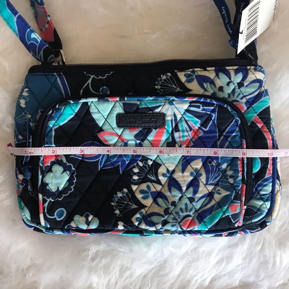 NWT Vera Bradley Little Hipster Lotus Flower Swirl - Picture 7 of 8